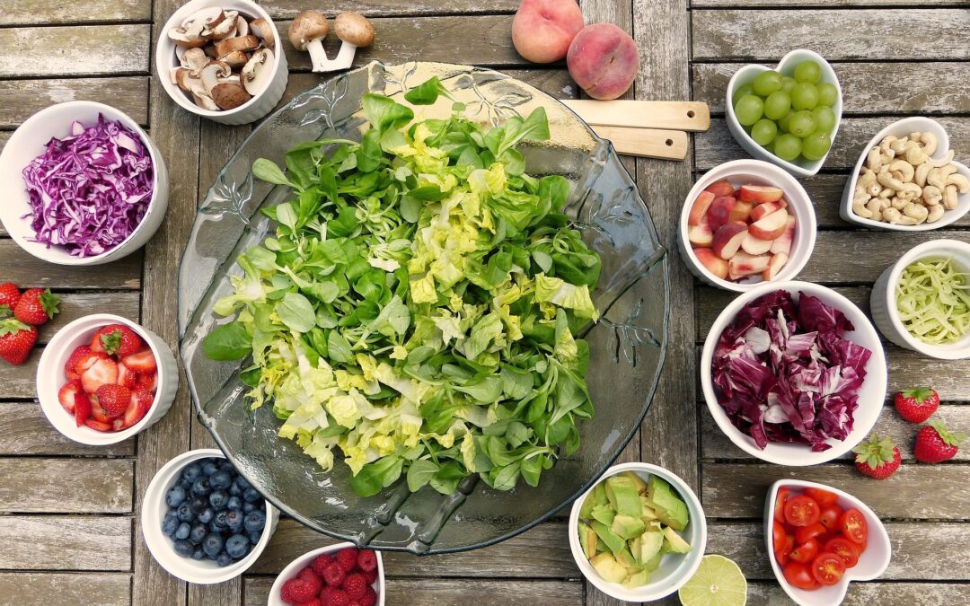 Acompanhamentos – terá a salada menos calorias?